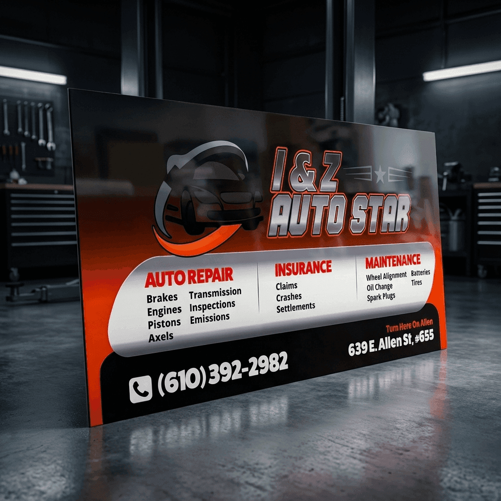 Automotive Poster Print