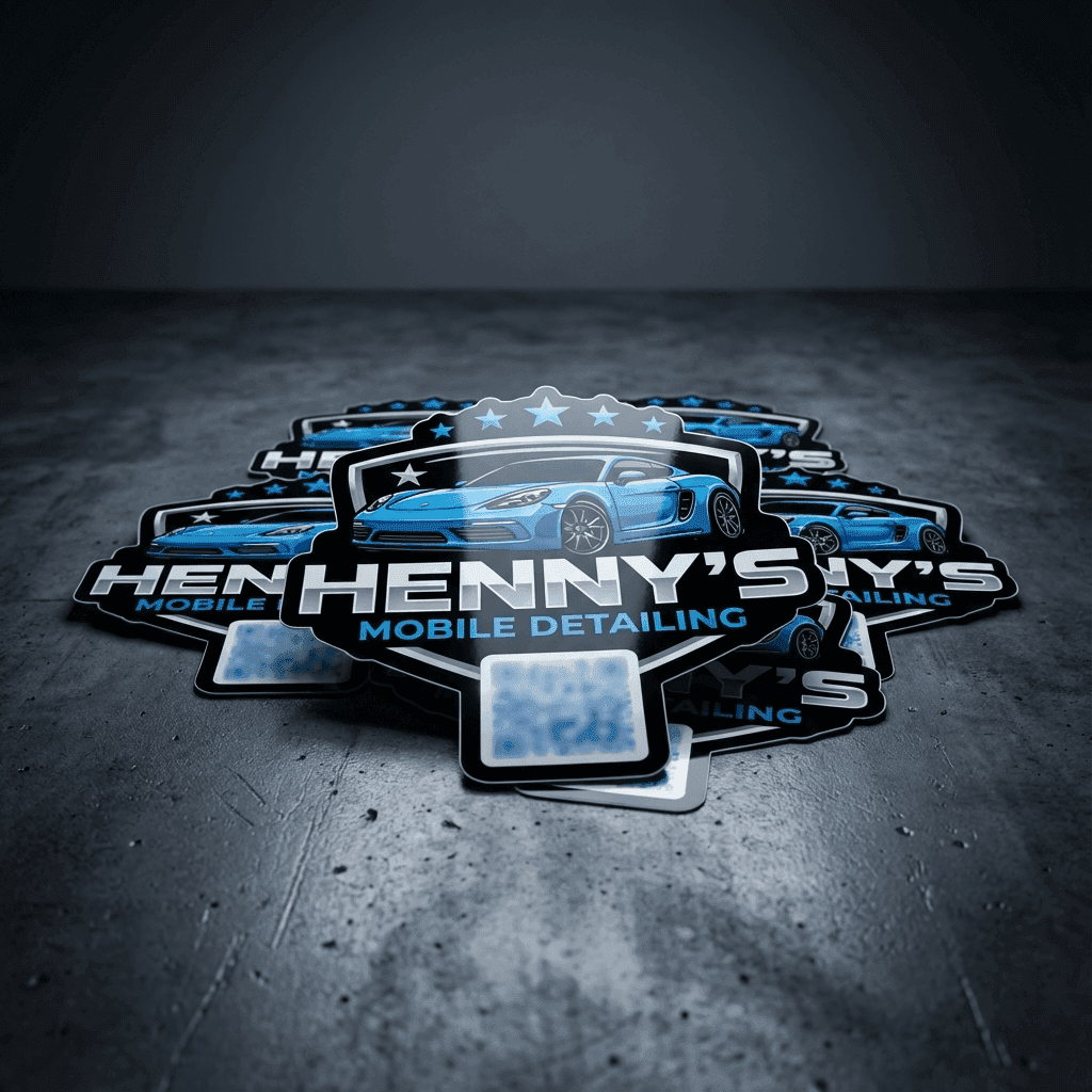 Die-Cut Vinyl Stickers