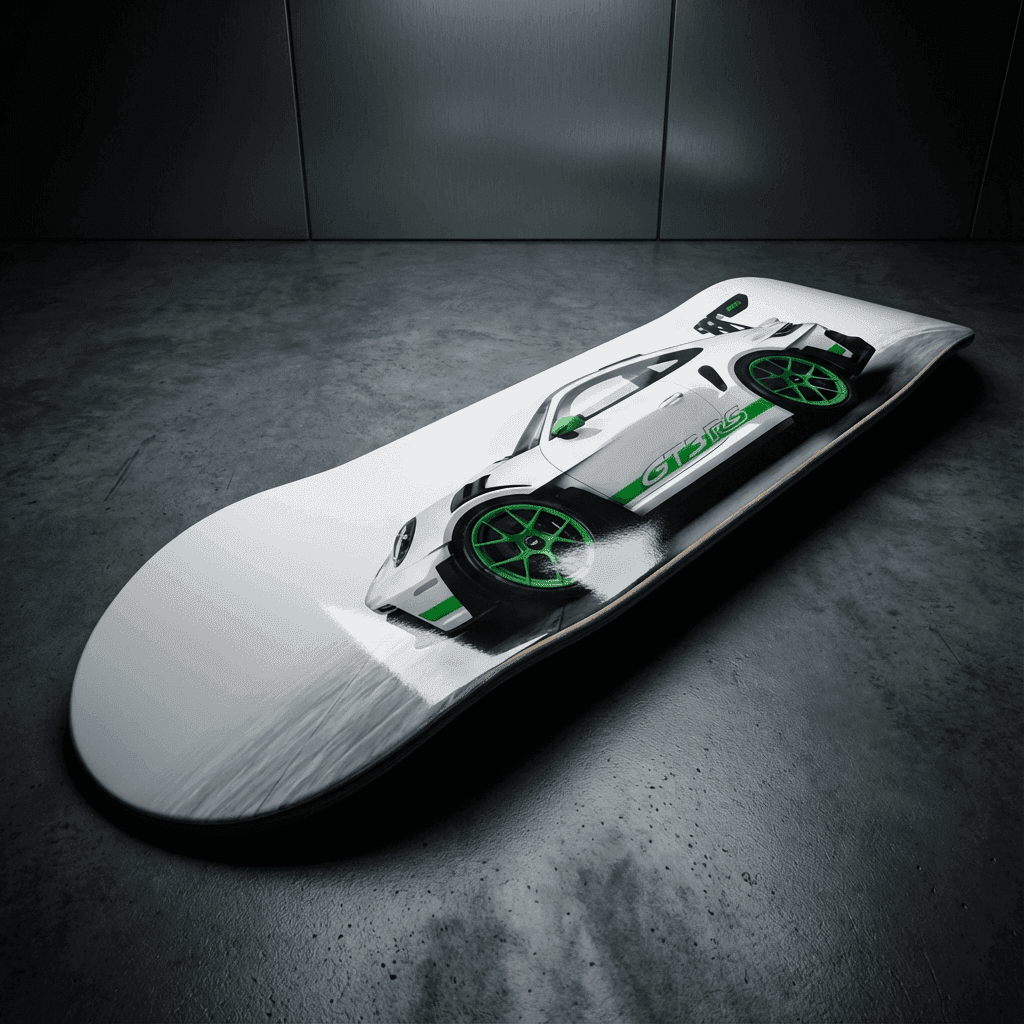 Custom Skateboard Wrap