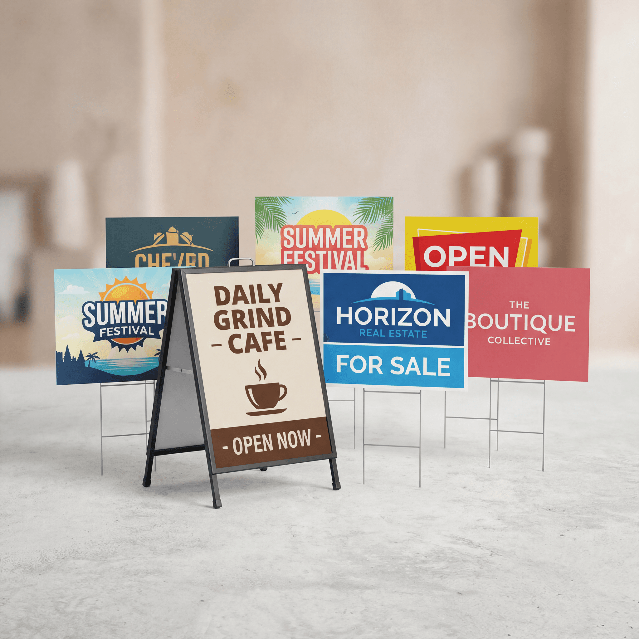 Yard Signs & A-Frames