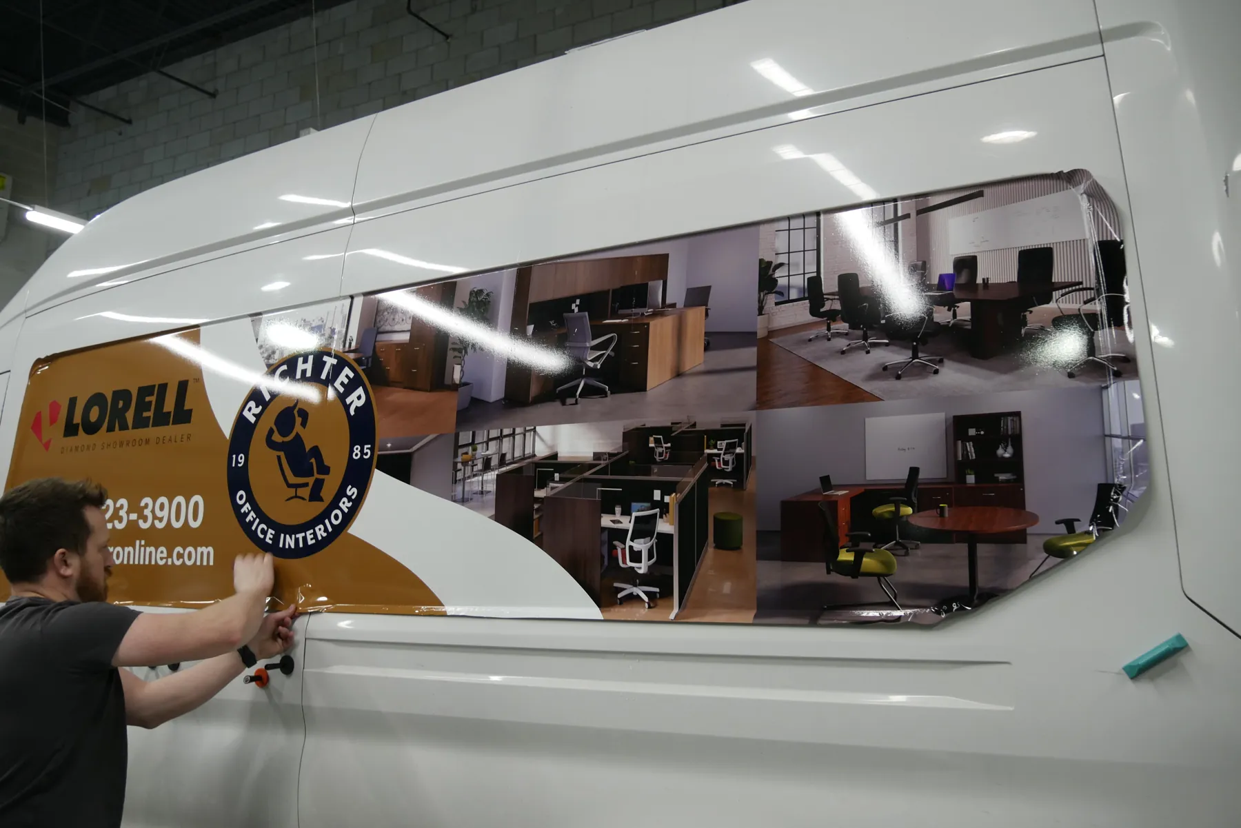 Commercial vehicle wrap 4 by JAM Graphics