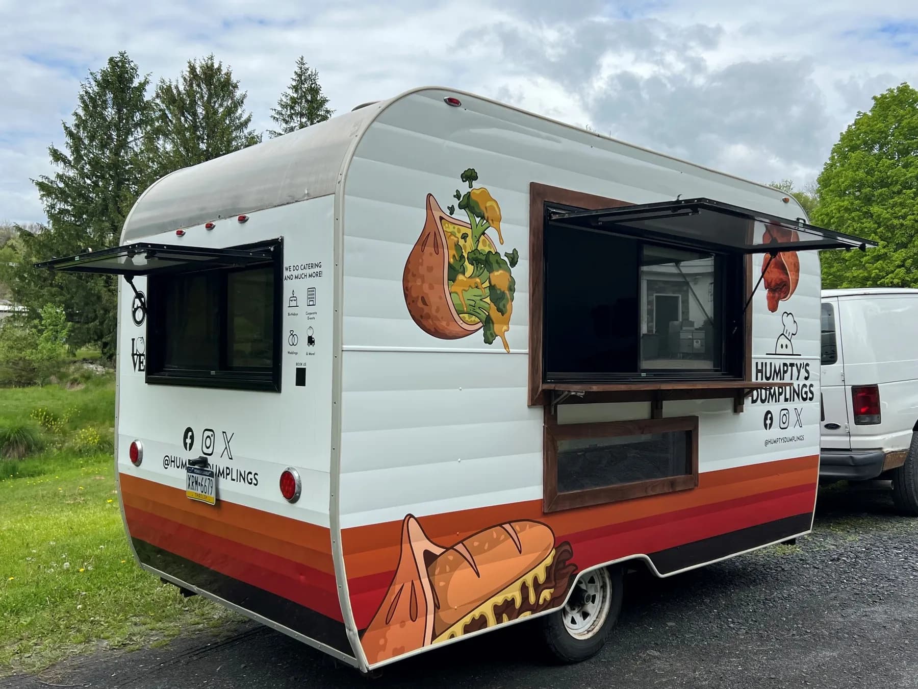 Humpty's Dumplings Food Trailer