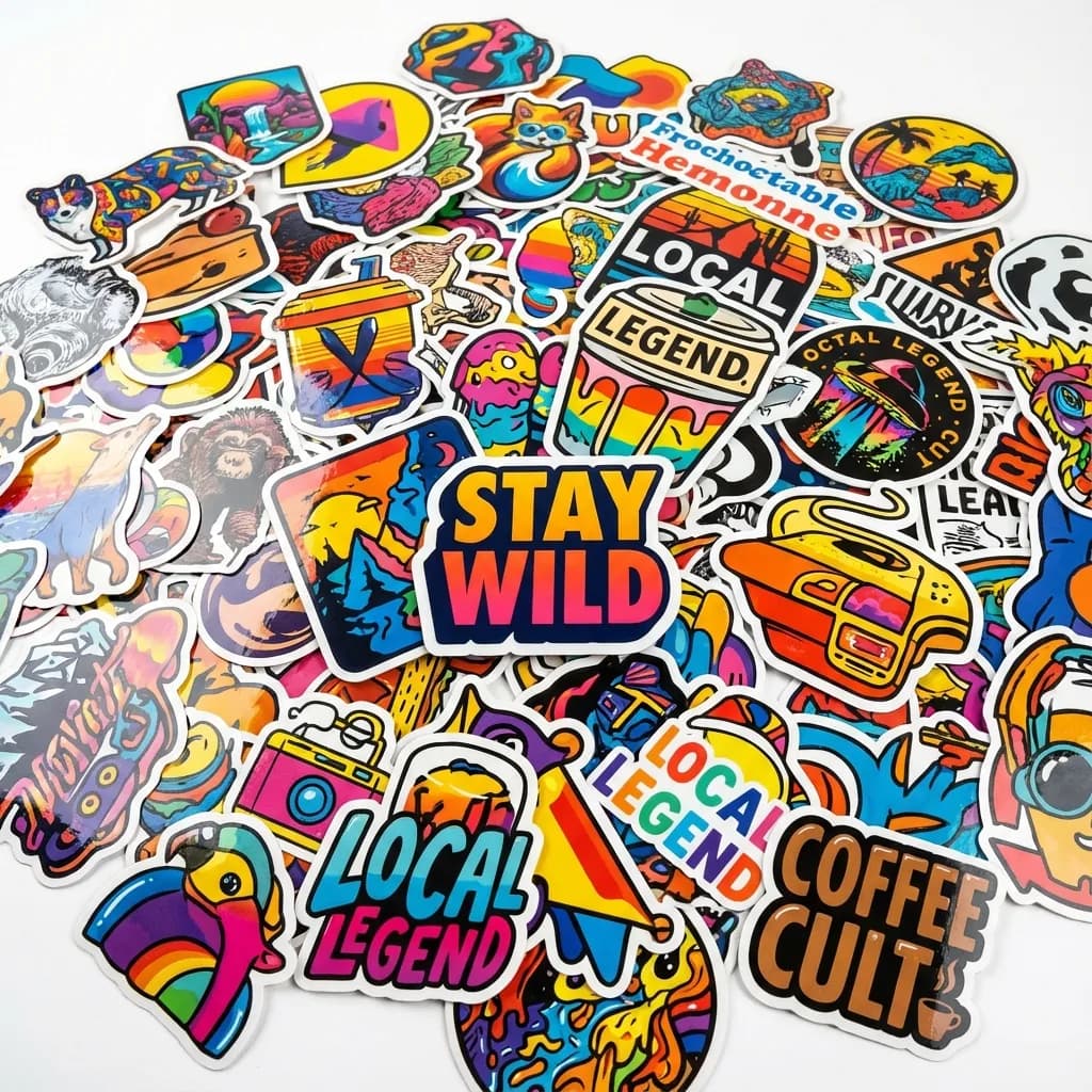 Stickers, Labels & Decals example 2