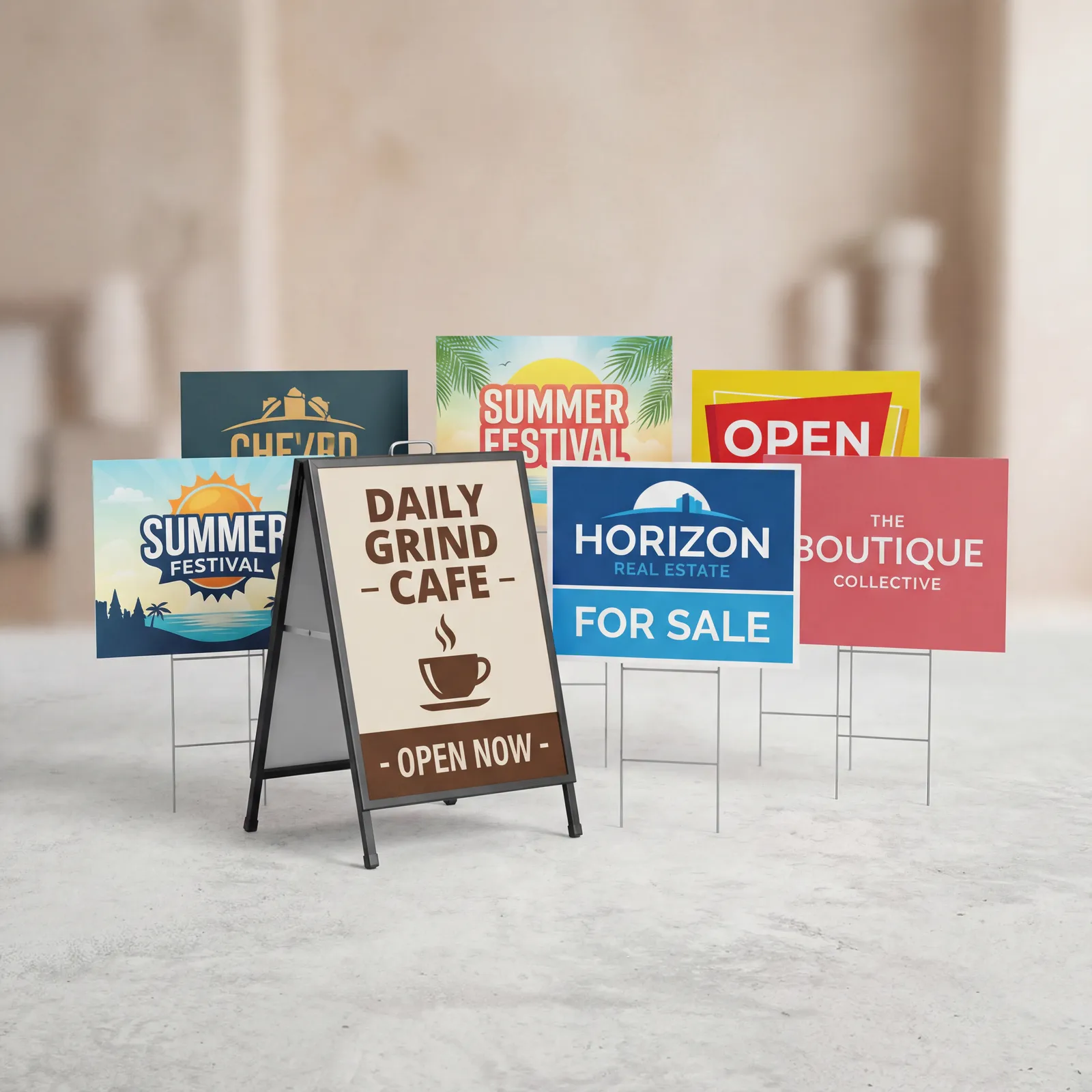 Yard Signs & A-Frames